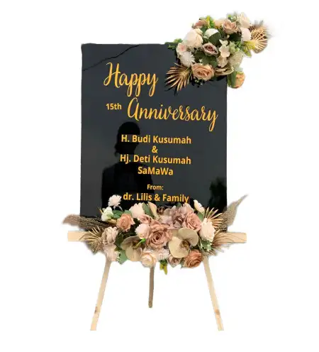 Papan Bunga Akrilik Klapasawit