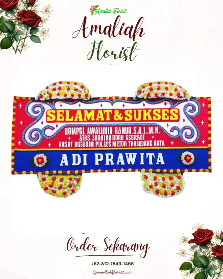 Papan Bunga Ucapan Selamat Klapasawit